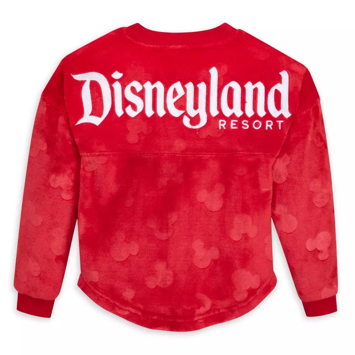 ☆Disneyland限定☆Spirit Jersey ミッキー レッド x ブラック Mickey Mouse Red Holiday Collection on Disney Store — EXTRA